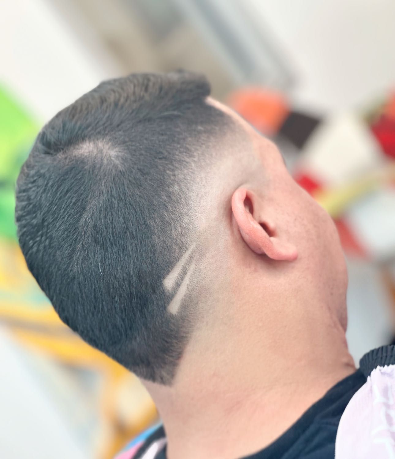 Skin Fade + Design by Carlos